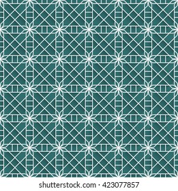 Arabian traditional pattern.Abstract seamless traditional geometric arabian patterns for your design