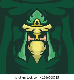 arabian warrior vector illustration / mascot logo for sport logo, tshirt and other uses