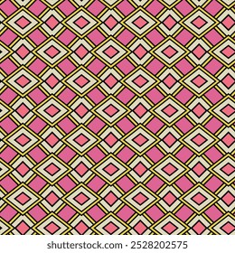 Arabic arabesque seamless pattern with colorful elements.Geometric background. Design greeting card for Ramadan Kareem, Islamic ornamental colorful detail of mosaic.