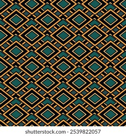 Arabic arabesque seamless pattern with colorful elements.Geometric background. Design greeting card for Ramadan Kareem, Islamic ornamental colorful detail of mosaic.