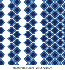 Arabic arabesque seamless pattern with colorful elements.Geometric background. Design greeting card for Ramadan Kareem, Islamic ornamental colorful detail of mosaic.