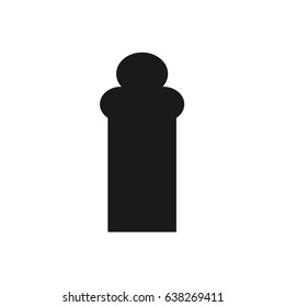 Arabic arch windows and doors , vector silhouettes