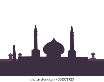 Arabic Architecture Stock Vector (Royalty Free) 388571923 | Shutterstock