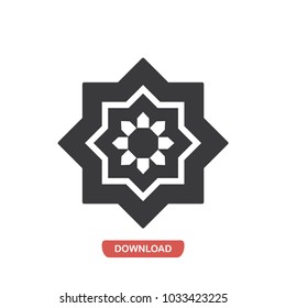 Arabic Art vector icon