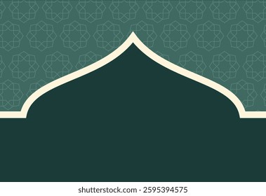 Arabic background. Islamic pattern. Template for Ramadan Kareem.