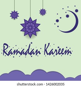 arabic background vector, islamic celebration design.