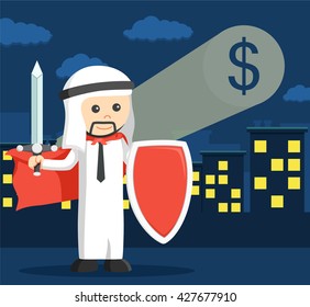 Arabic business man ready for business