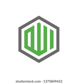 Arabic calligraphy of Allah, Name of the god, Hexagon Icon Design