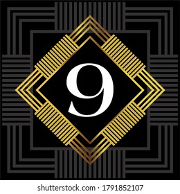 Arabic Calligraphy Alphabet letters or font in mult color kufic and thuluth style, Stylized Black and Gold islamic calligraphy elements on white background, for all kinds of religious design