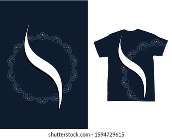 Arabic Calligraphy Letters written in Arabic stylish t-shirt and apparel trendy design.