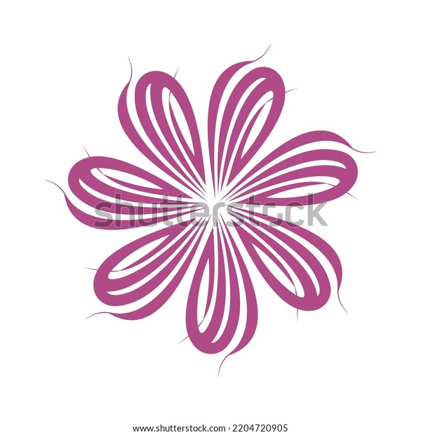 Arabic Calligraphy Name God Allah Flower Stock Vector (Royalty Free ...