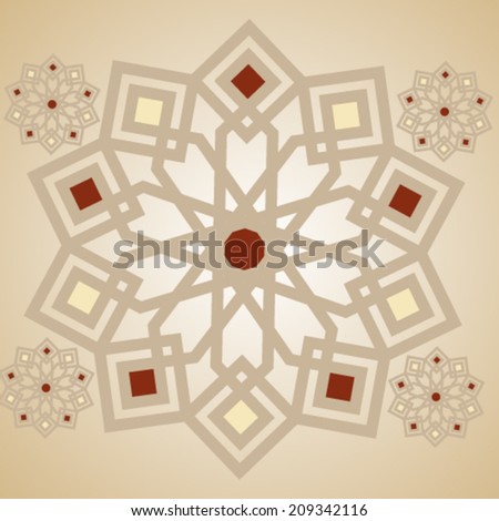 arabic card design