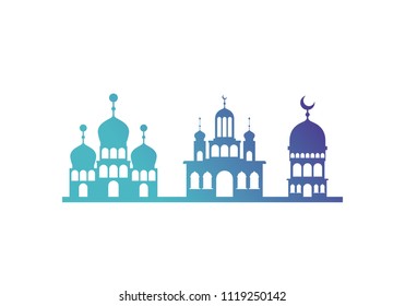 arabic castles buildings cityscape