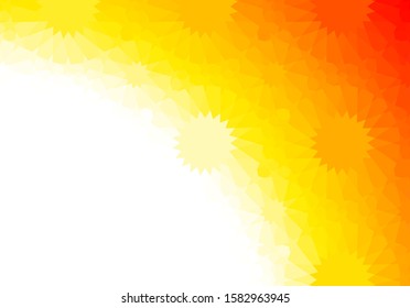 Arabic classic pattern abstract background with islamic culture symbolic ornament and color gradient. For cards, greeting prints and advertizing