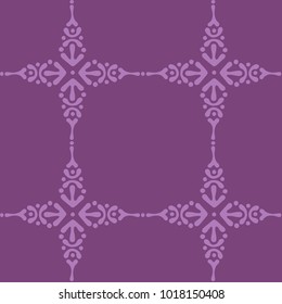 Arabic deco motif for a seamless pattern. Repeat modern mosaic from Morocco. 