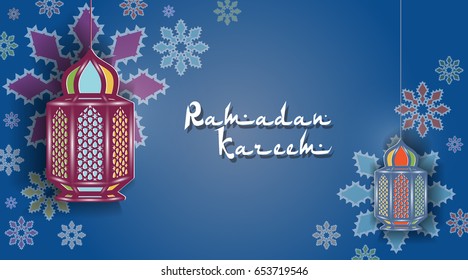 Arabic  design for ramadan.
