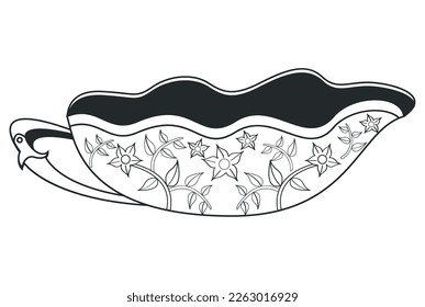 arabic dish utensil monochrome icon