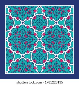 Arabic Floral Ornament. Traditional Islamic Design.