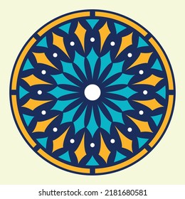 Arabic Floral Ornament. Traditional Islamic Design. Mosque decoration element.

Hassan Haider
