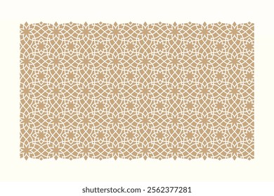 Arabic geometric design with seamless islamic patterns and arabesque ornament elements, perfect for creating Ramadan backgrounds, cultural art, vector illustrations, and traditional arab designs.