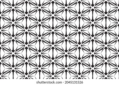 Arabic geometric pattern design. Seamless pattern for multiple usage