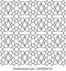 ARABIC GEOMETRIC PATTERN TEXTURE BACKGROUND VECTOR 