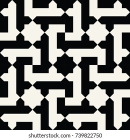 arabic geometric seamless ornament pattern