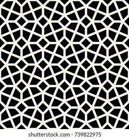 arabic geometric seamless ornament pattern