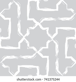 arabic geometric seamless ornament pattern