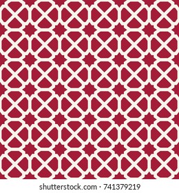arabic geometric seamless ornament pattern