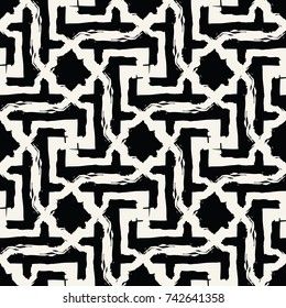 arabic geometric seamless ornament pattern
