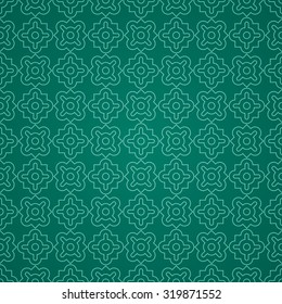 Arabic geometric seamless pattern. Ethnic modern background in Islamic style. 