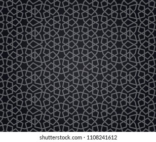 arabic gold pattern muslim