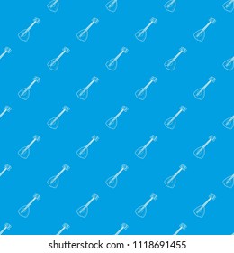 Arabic guitar pattern vector seamless blue repeat for any use