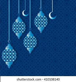 Arabic hanging lanterns