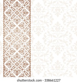 Arabic invitation card.