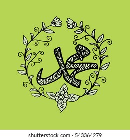 Arabic and islamic calligraphy of the prophet Muhammad (peace be upon him) 

