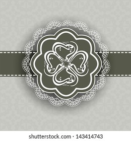 Arabische islamische Kalligrafie des Textes Ramadan Kareem auf abstraktem grauem Hintergrund.