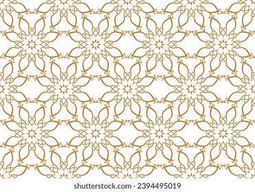 arabic islamic floral pattern seamless 