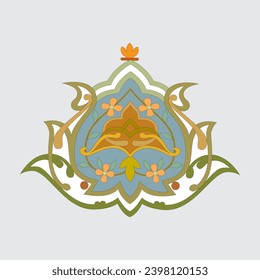 Arabic and Islamic ornaments for wall and home decoration