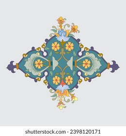 Arabic and Islamic ornaments for wall and home decoration