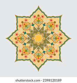 Arabic and Islamic ornaments for wall and home decoration