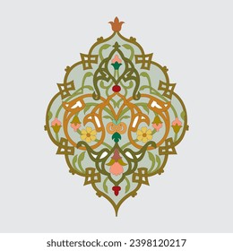 Arabic and Islamic ornaments for wall and home decoration