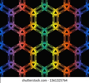 Arabic, Islamic pattern. Vector background.illustration for muslim