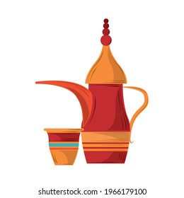 Araberkrug-Tasse einzeln