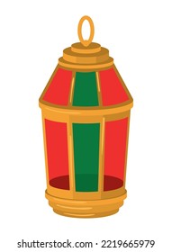 arabic lamp icon isolated style