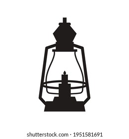 Arabic lantern Icon on white background for the holy month of the Muslim community of Ramadan Kareem. Vector Illustration epS10