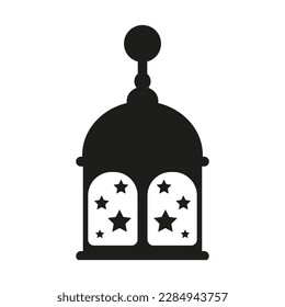 Arabic lantern. Isolated vector illustration for your design