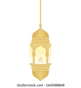 Arabic Lantern Object Design in Set for Creative Concept of  Islamic Celebration Day. Ramadan Kareem, Eid Mubarak, Eid Al Fitr, Eid Al Adha, Hajj, Hijri, and Mawlid.