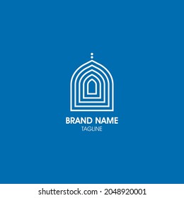 Arabic Letter in an Islamic shape